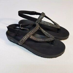Skechers Arch Fit Meditation Sandals Womens Size 8
